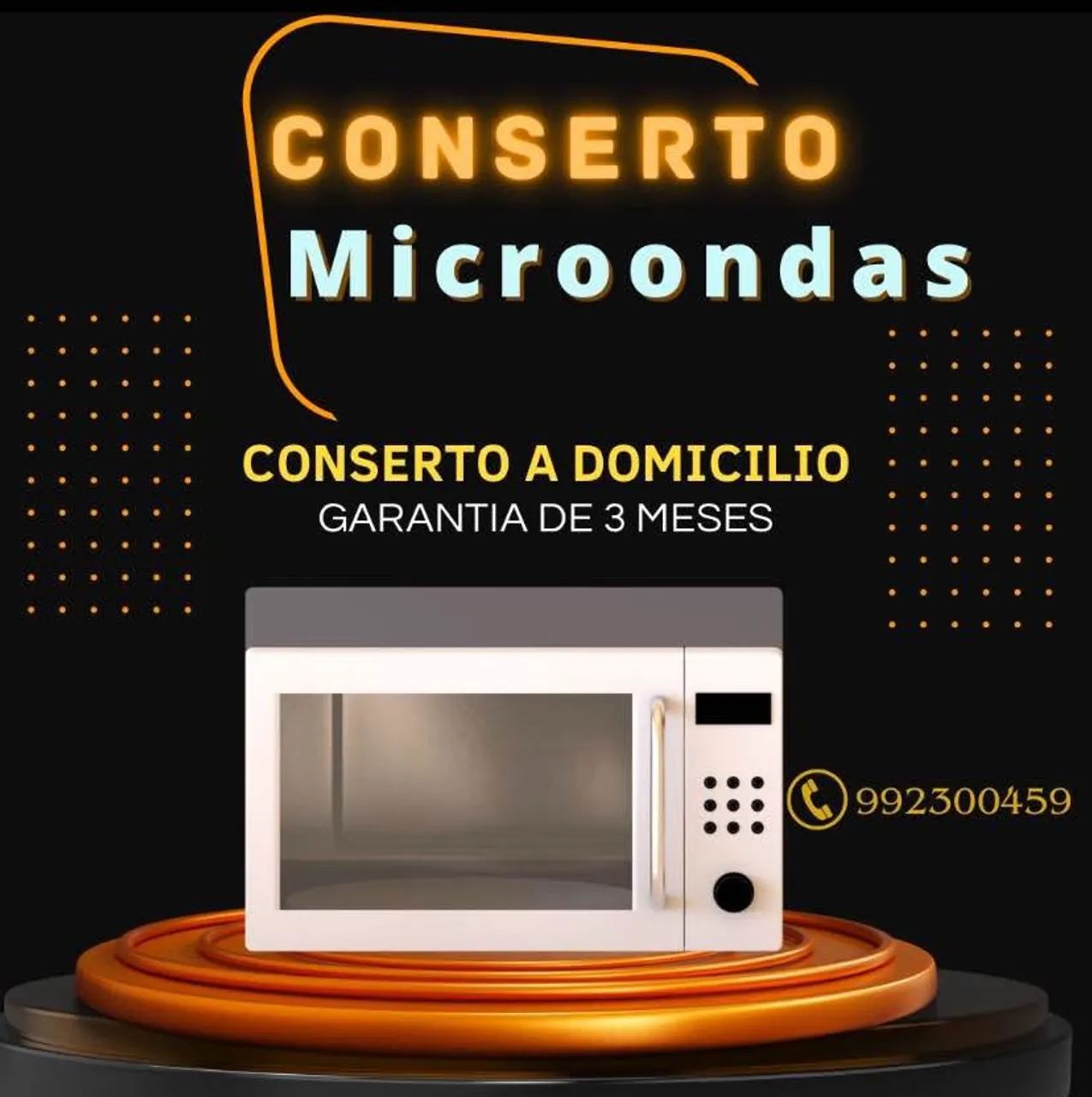 Microondas conserto a domicílio!! 
