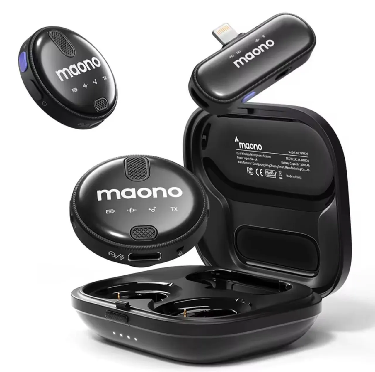 Microfone de Lapela Maono Iphone Wm620 Premium (Original e Lacrado)