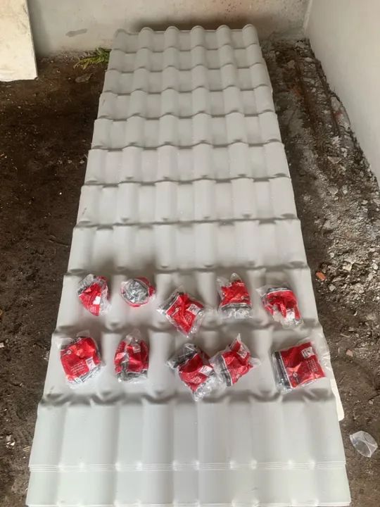TELHA PVC PLAN CINZA IMPERDÍVEL  - Foto 6
