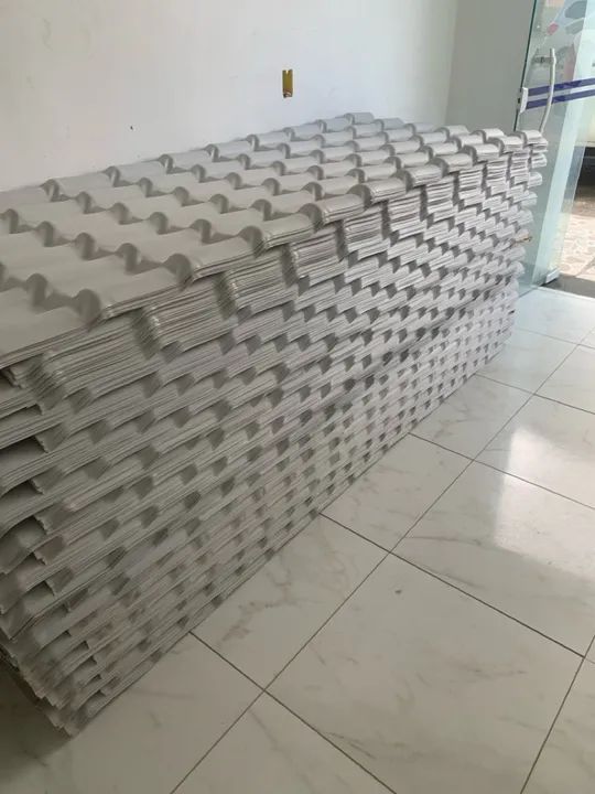 TELHA PVC PLAN CINZA IMPERDÍVEL  - Foto 5