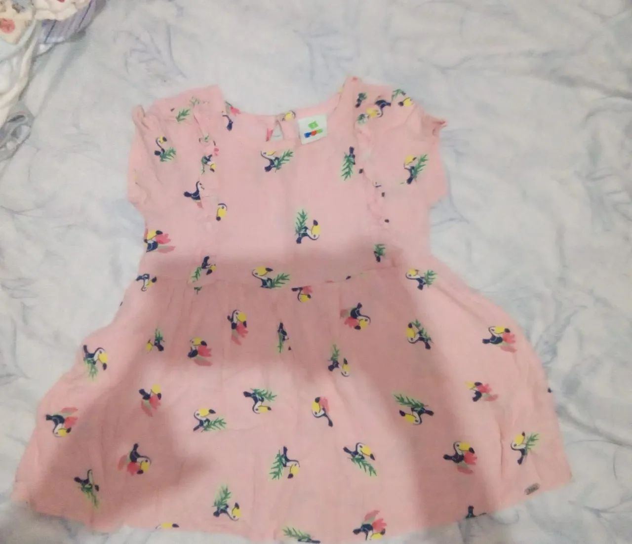Vestido bebê  Menina Tucano - Foto 3
