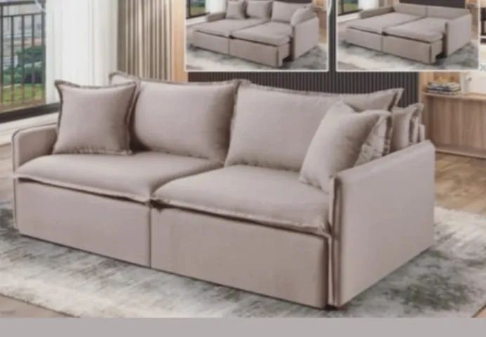 Sofá Retrátil e Reclinável 1,92m D-28 Varios modelos Novo