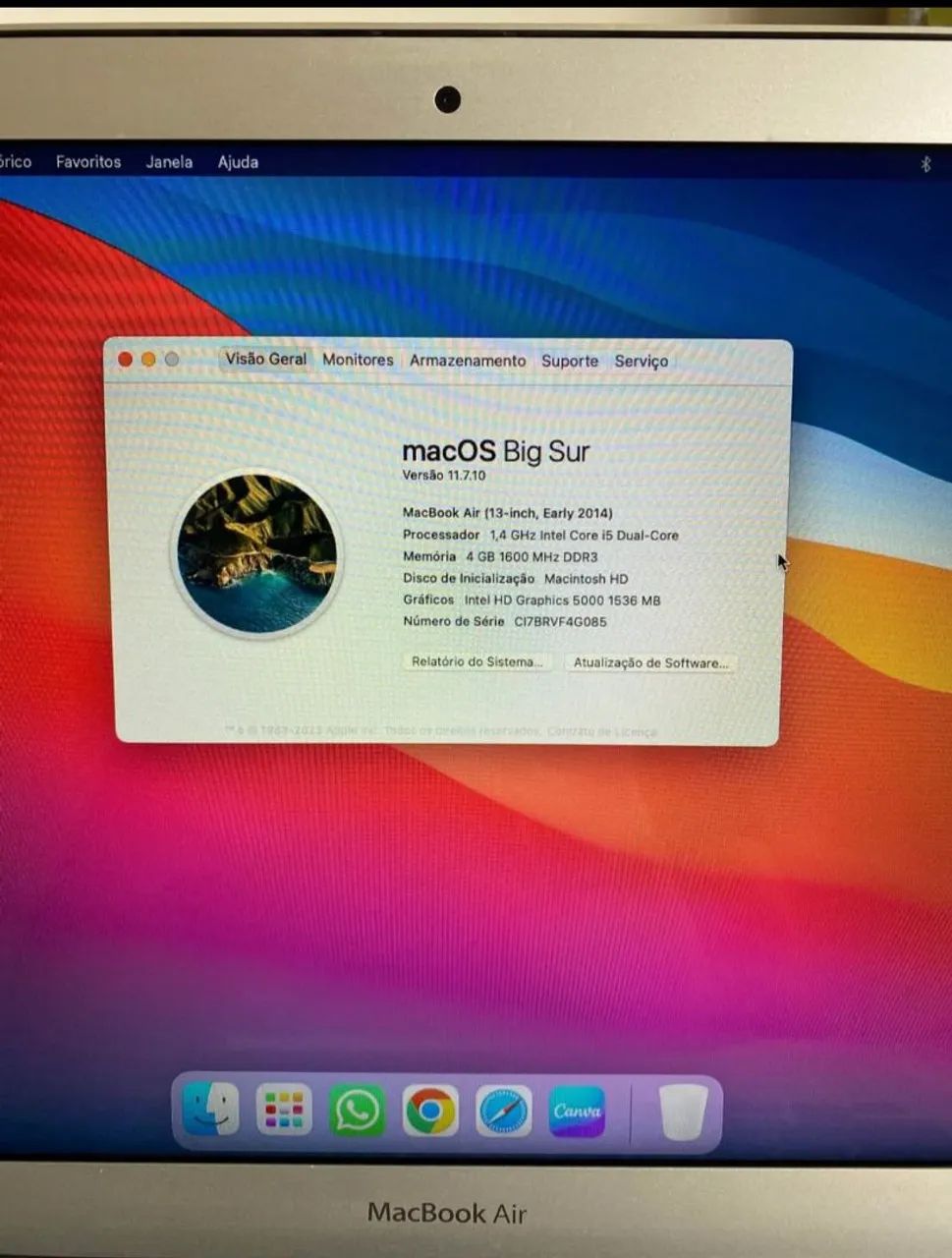 Mecbook Air 2014 - Foto 5