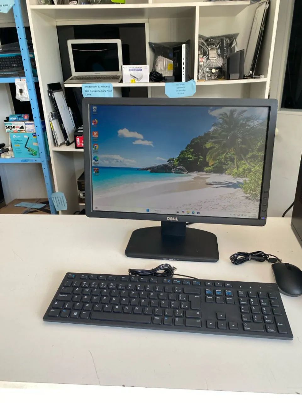 computador completo del 9010 core i5 3ªger/8gb mem/500gb+240gb ssd/tela 19 pol garantia nf - Foto 2