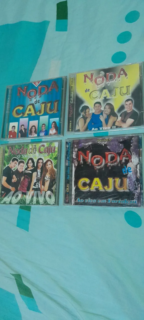 Lote CDs Noda de Caju - Vários Volumes