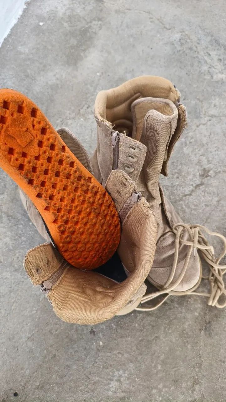 Bota Rafale cor areia Tam 45 - Foto 5