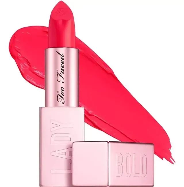 Batom Labial Too Faced Lady Bold Cremoso Cor 08 Unafraid