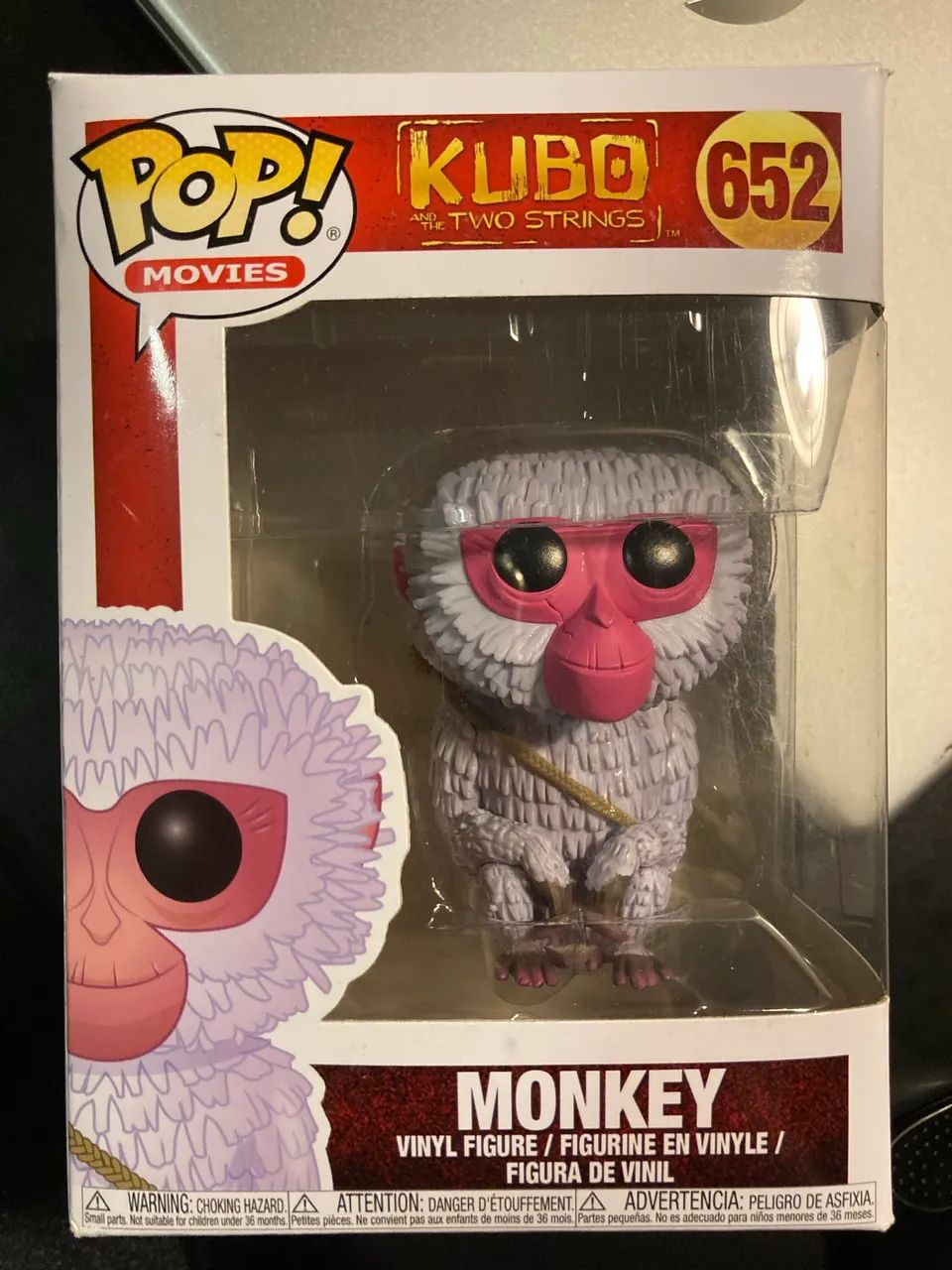 Funko Pop Kubo and Two String Monkey 652