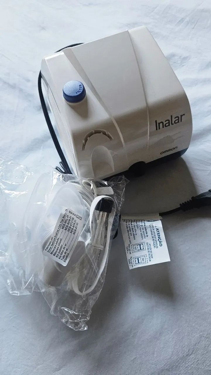 Nebulizador, inalador Omron. Novo