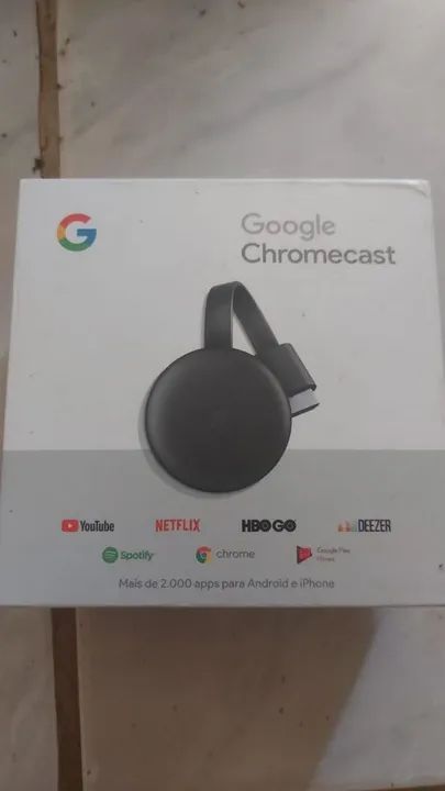 Google Chromecast - Novo na caixa!
