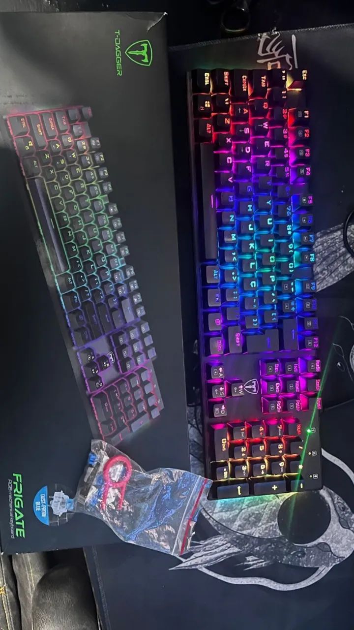 TECLADO MECANICO T-DAGGER FRIGATE RGB 