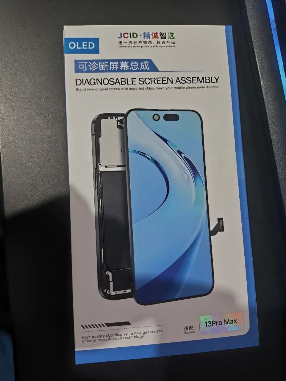 Tela iPhone 13 PRO MAX com EPROM original JCID