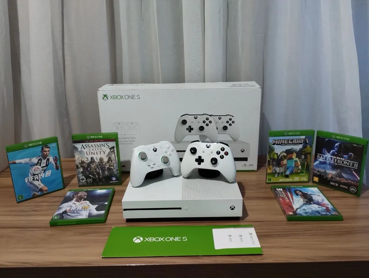 Xbox One S 1 TB with Two Controllers