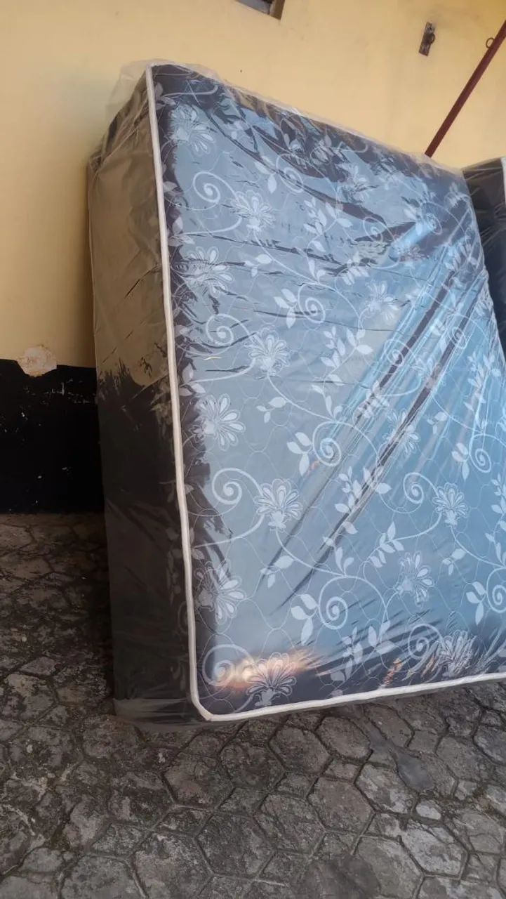 Cama box Casal Espuma