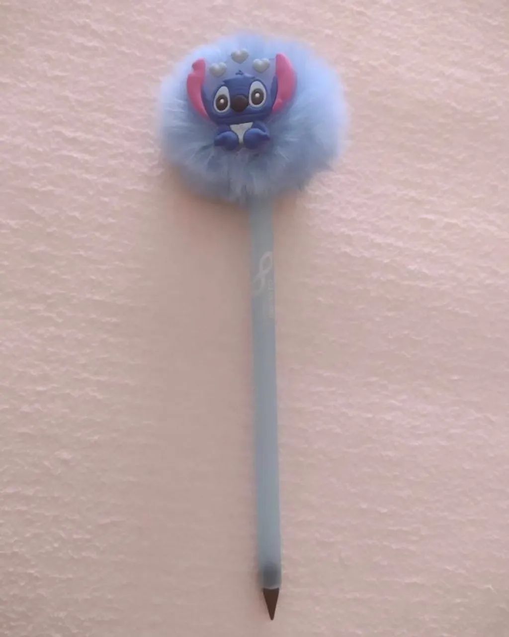 Lápis infinito decorado Stitch