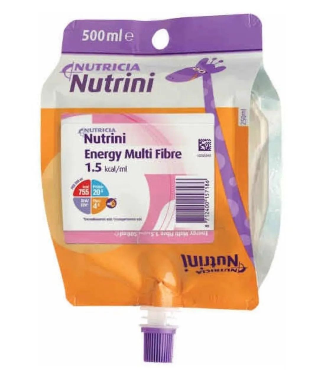 Nutrini Energy Multi Fiber com 8 Unidades - Foto 4