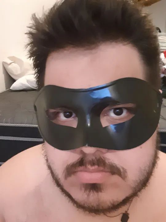 Máscara Preta Adulto para Festa à Fantasia - Foto 2