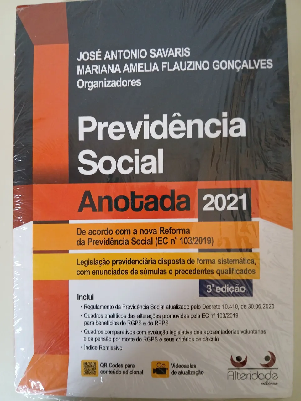 Livro Previdência Social Anotada 2021