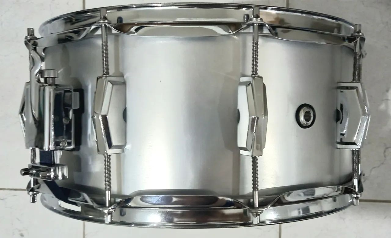 Caixa Hard Beat 14x6,5 Alumínio  - Foto 3