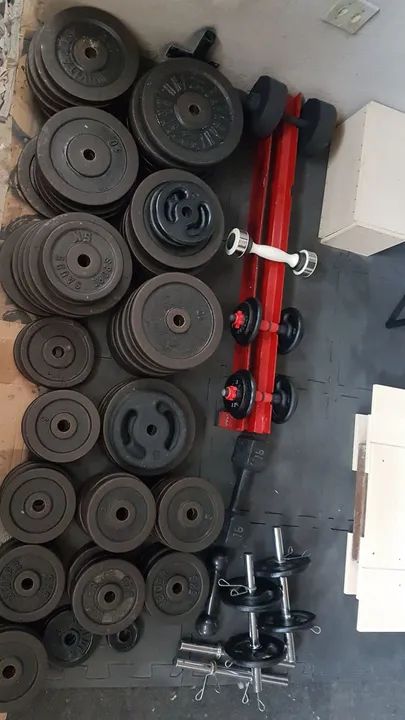 Alteres, barras e anilhas - Foto 5