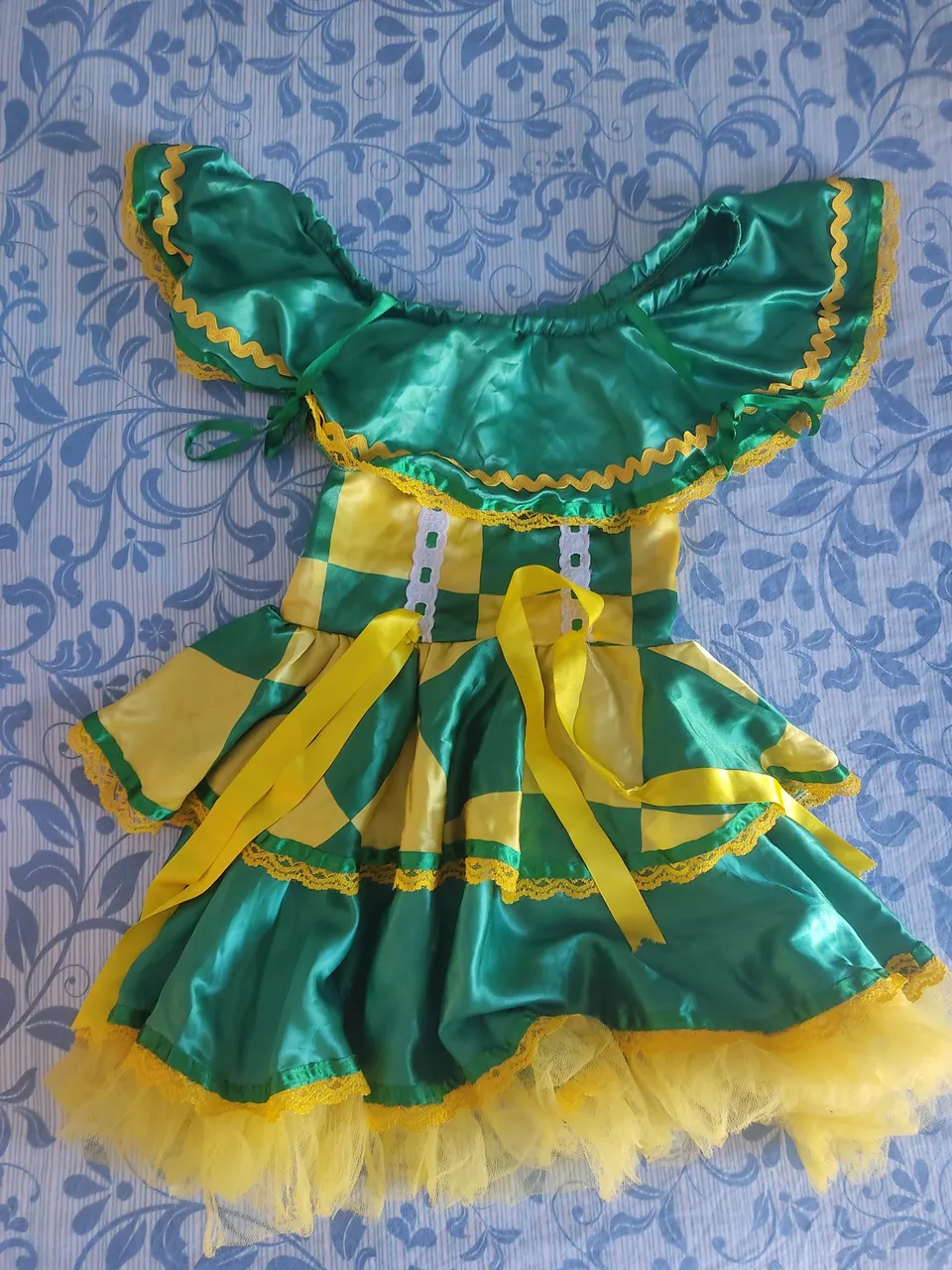 Vestido Infantil Festa junina