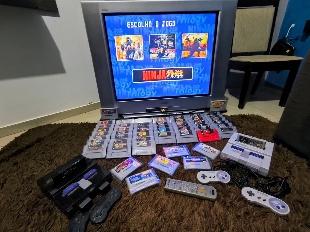 VENDO JOGOS SNES/SFC ORIGINAIS - Foto 6