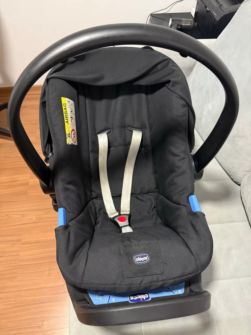 Bebê conforto + base (Chicco) Kaily (Goody Plus) - Foto 2