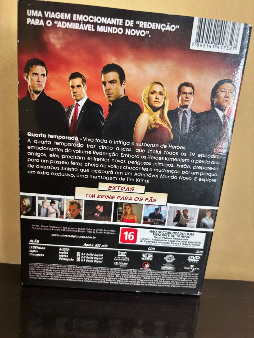 DVD Heroes - Quarta Temporada - Foto 2