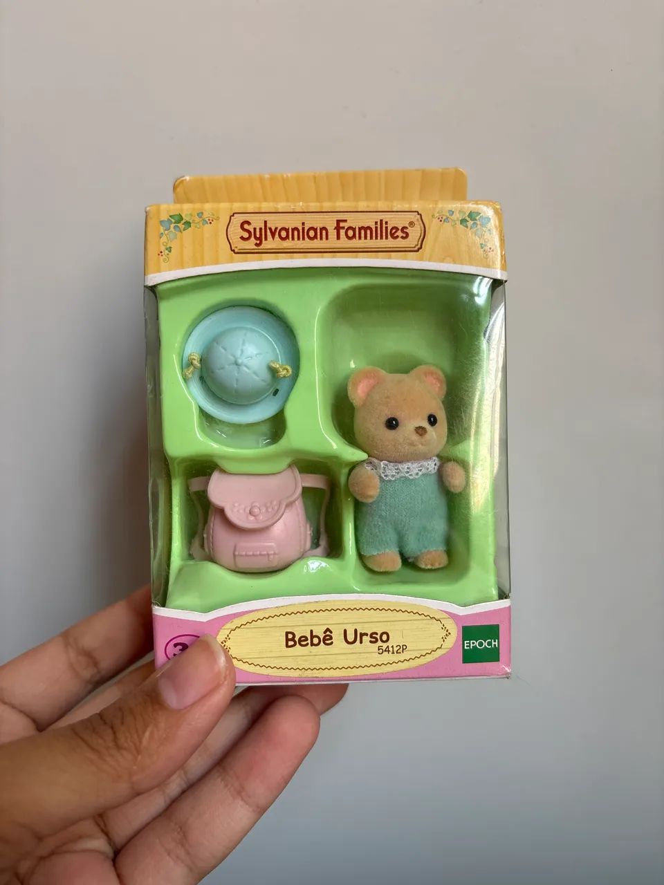 Sylvanian families bebê urso 
