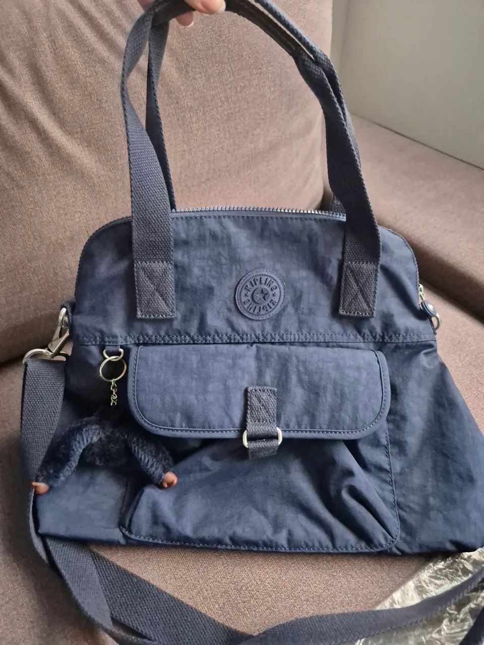 Bolsa Kipling pahneiro Original com forro térmico  - Foto 2