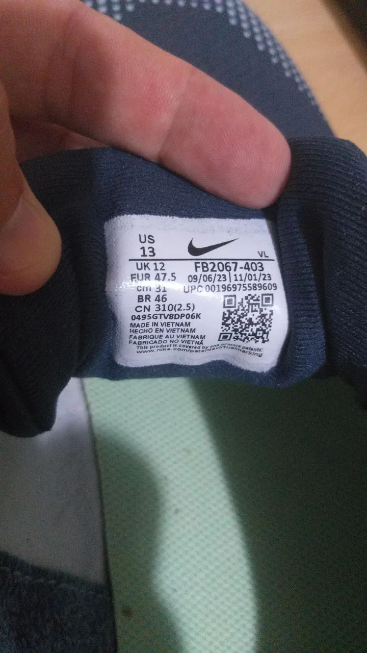 Tênis Masculino Nike Juniper Trail 2 GTX . Gore-Tex. Num. 45/46. Novo.  - Foto 6