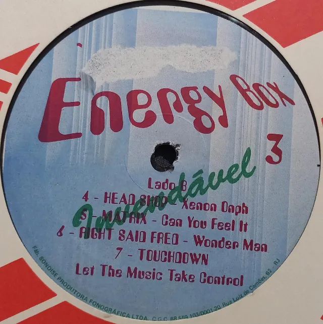 Disco de Vinil LP Energy Box 3 - Foto 3