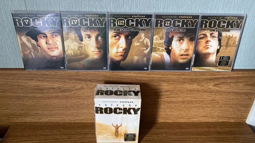 box com todos os filmes do rock balboa