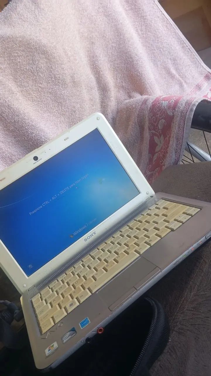 Notebook Sony VAIO - Windows 7