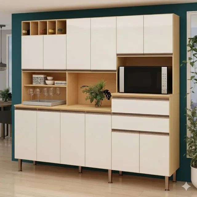 Freijo Lacquered Kitchen Cabinet