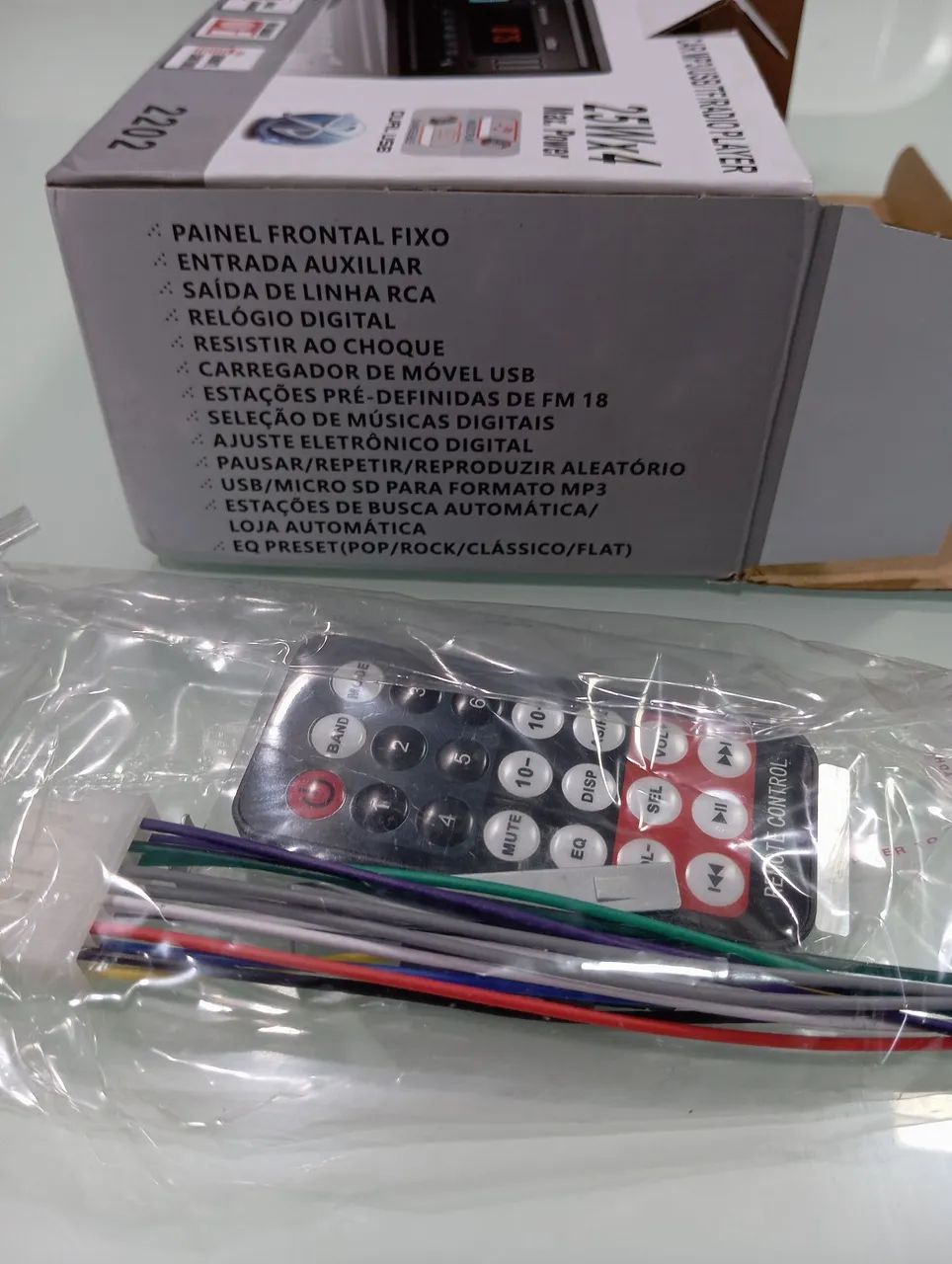 Som automotivo com bluetooth  - Foto 3