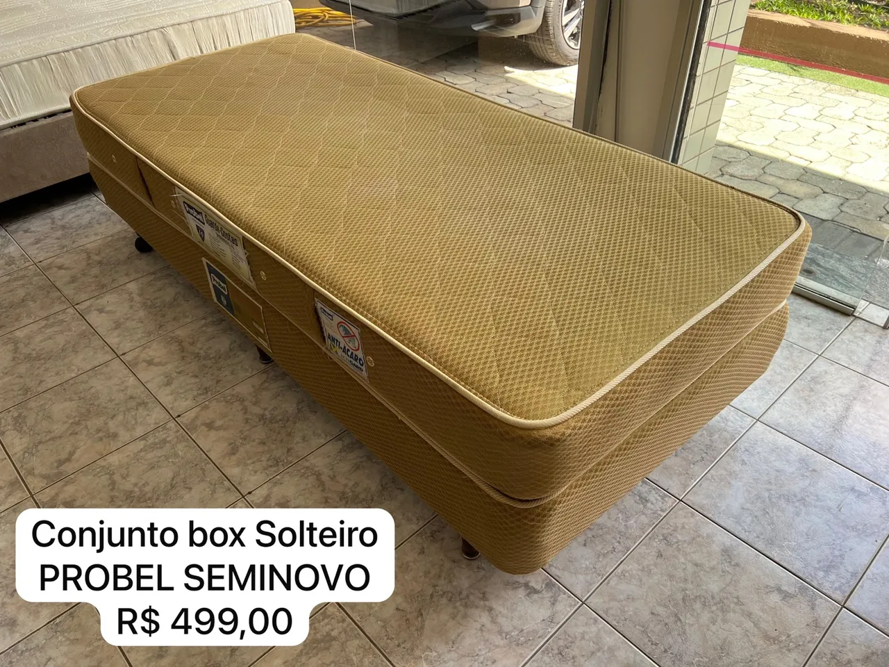 Cama Box Probel de Casal