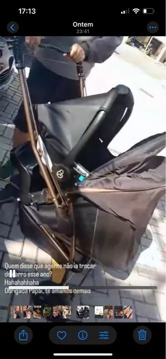 Carrinho de Bebê - semi novo 