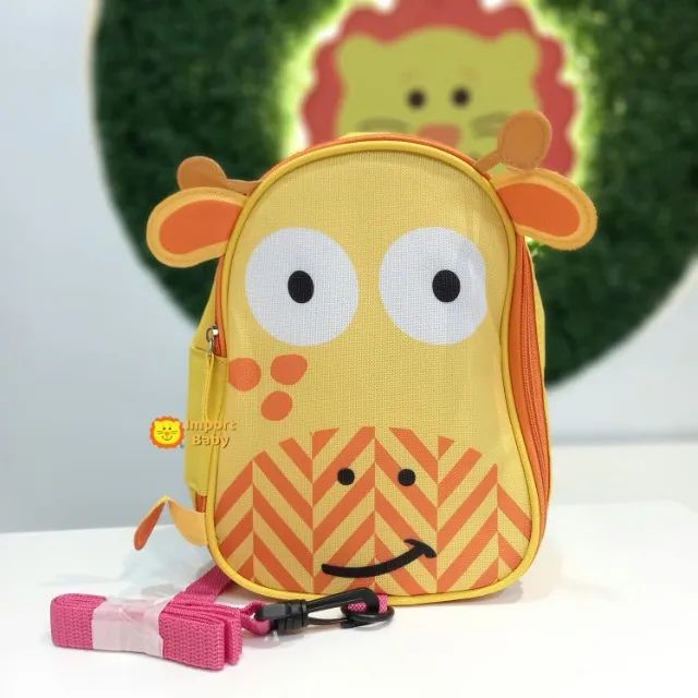 Mini Mochila Térmica com Guia de Segurança Girafinha Multikids