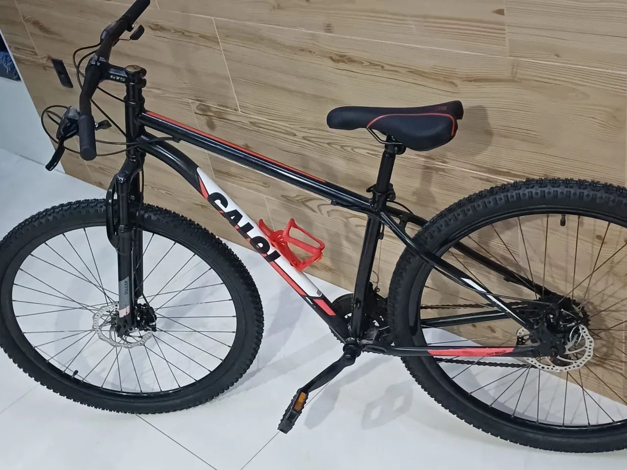 Bike 29 caloi quadro 17 Alumínio pronta pra rodar - Foto 3