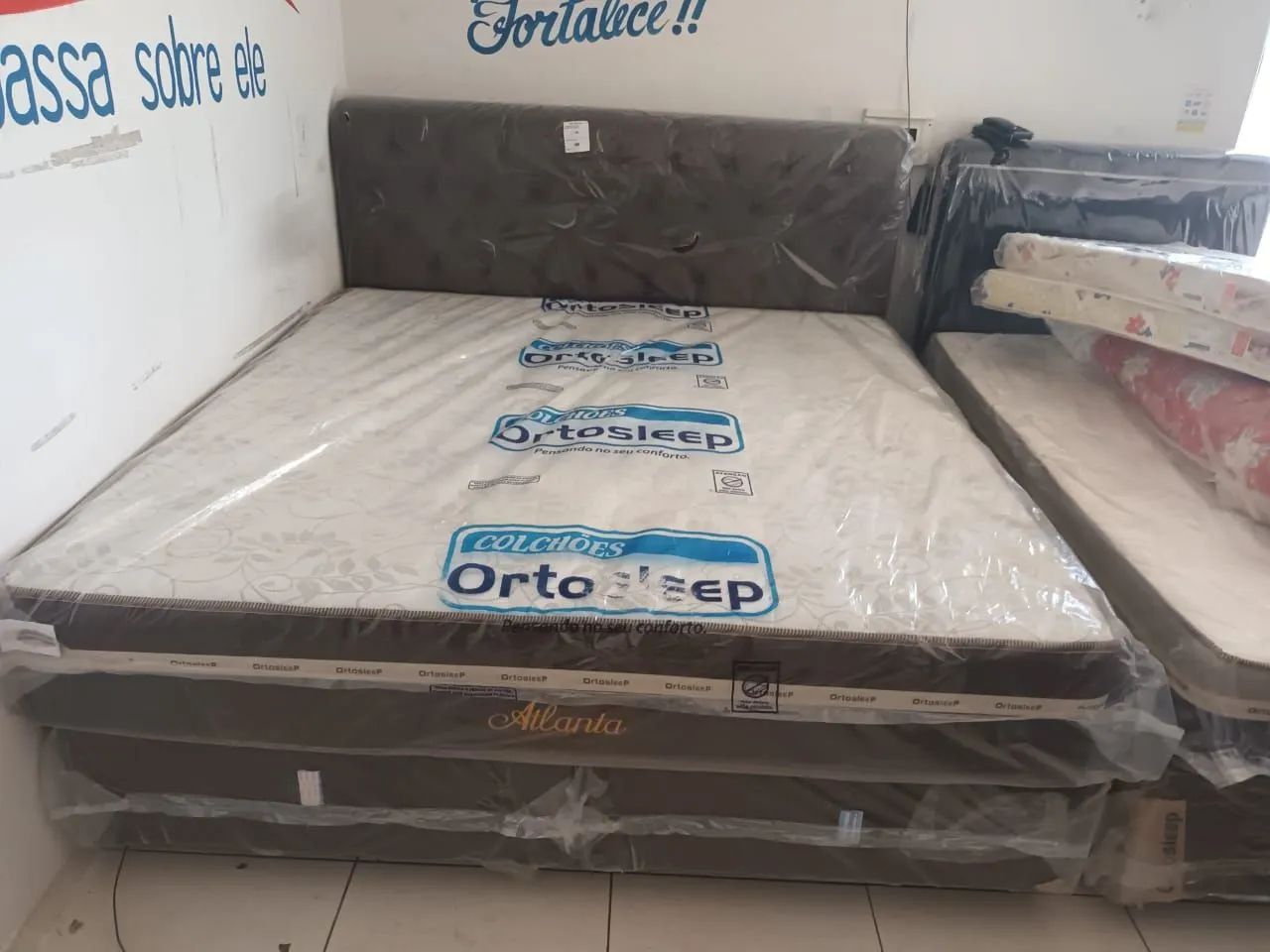 Cama super king conjunto completo 
