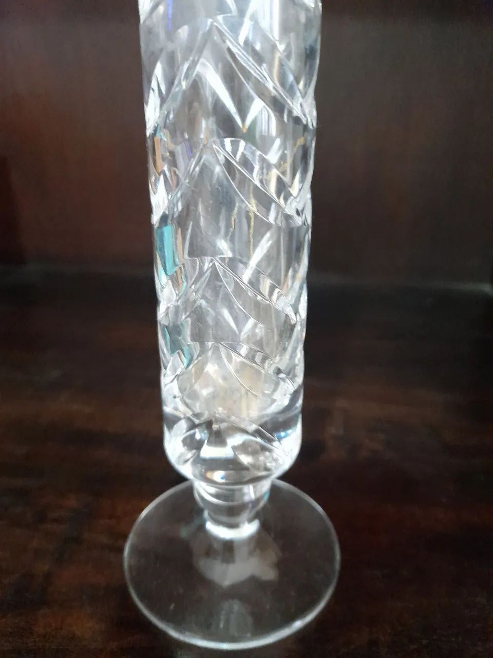 Vaso Decorativo de Cristal Lapidado - Foto 4