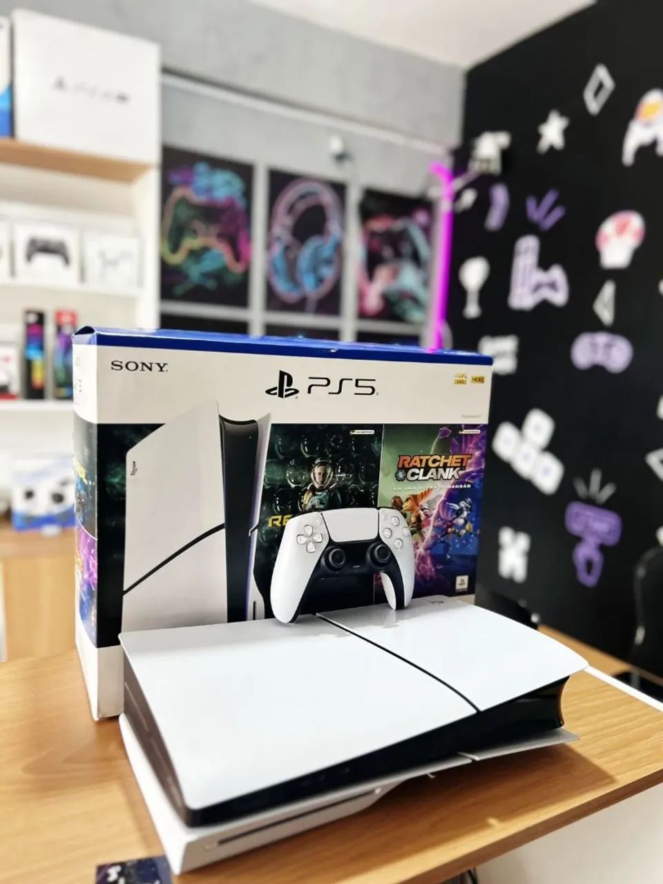 PS5 Slim c/leitor de disco e Garantia - Foto 2