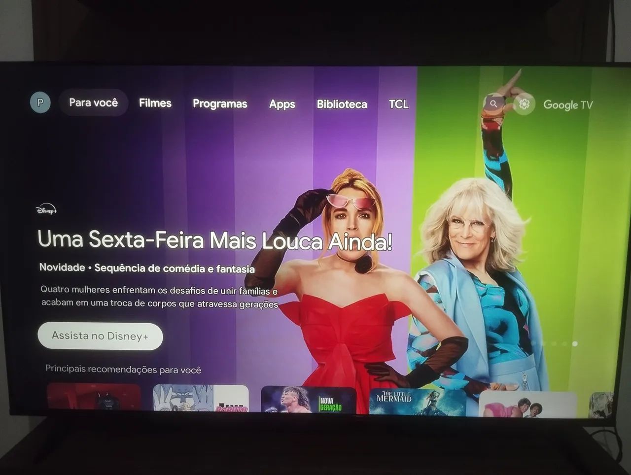 Tv TCL 50 polegadas 4k sem defeitos. - Foto 4