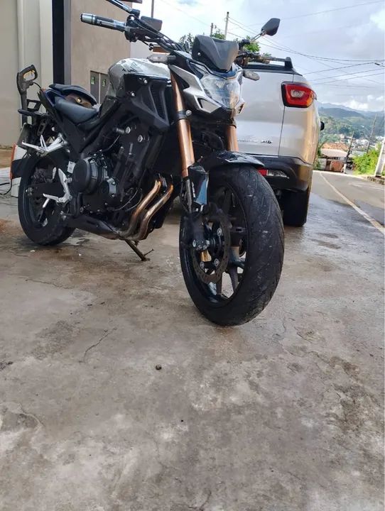 Cb 500 ano 2023 aceito troca km 9.600  - Foto 4