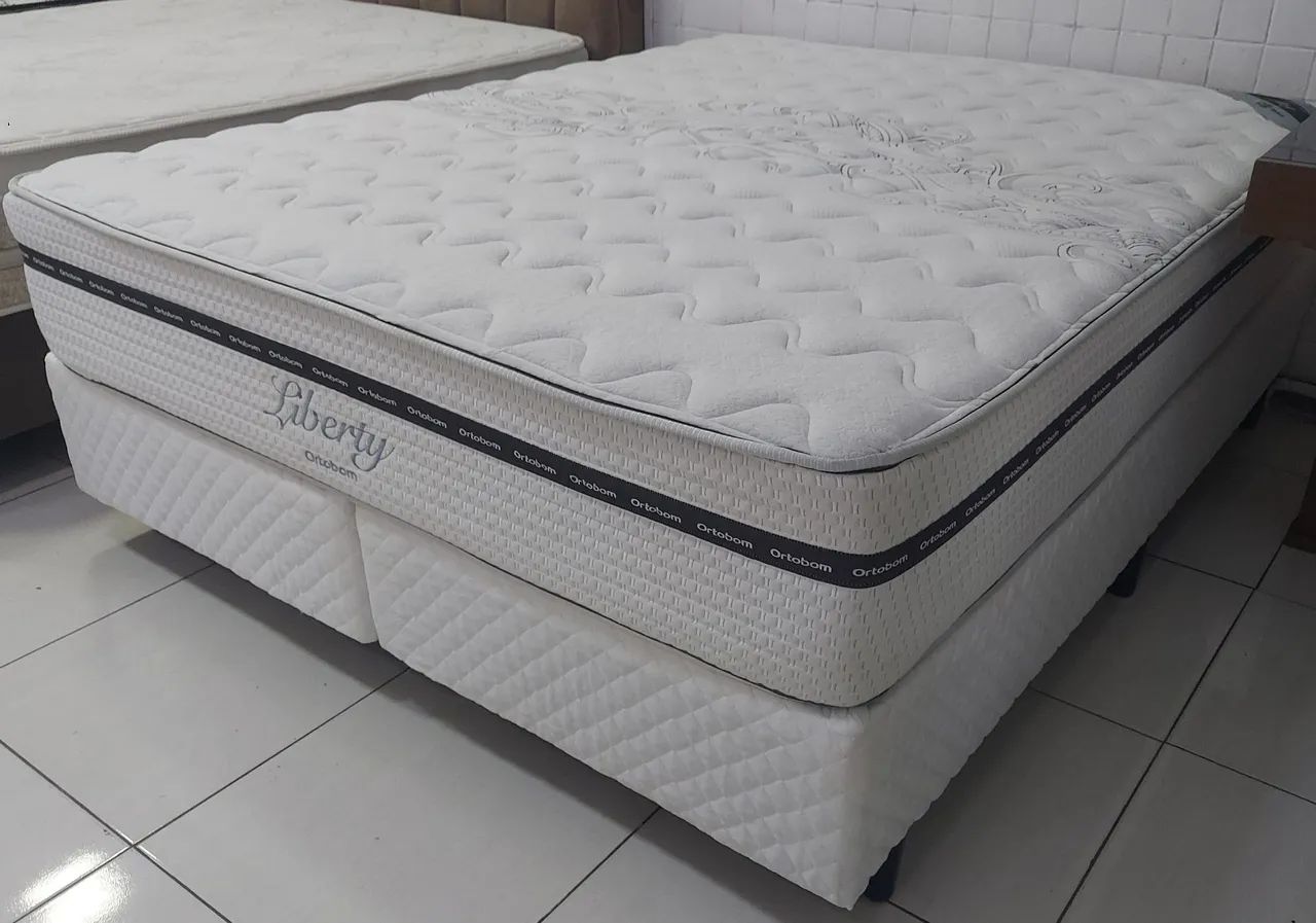 Cama Queen Size, Ortobom Liberty  - ENTREGA GRÁTIS  - Foto 3