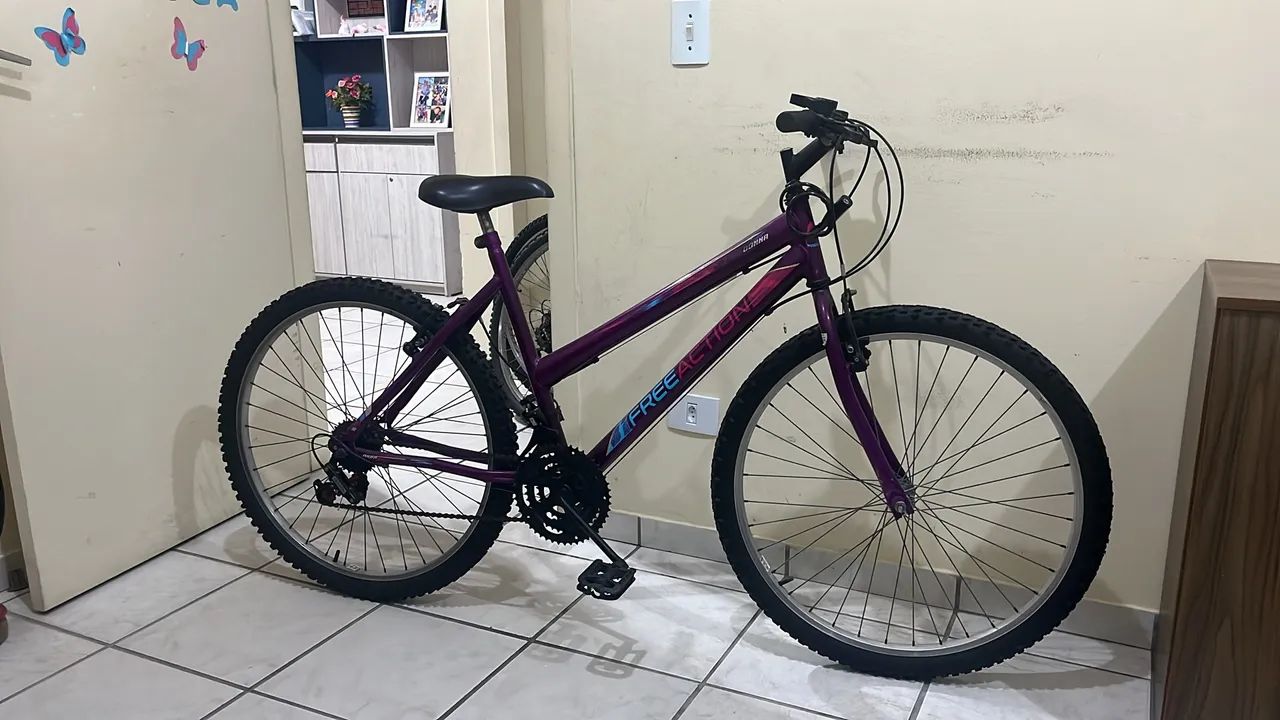 Bike - Bicicleta Aro 26 Violeta - Foto 2