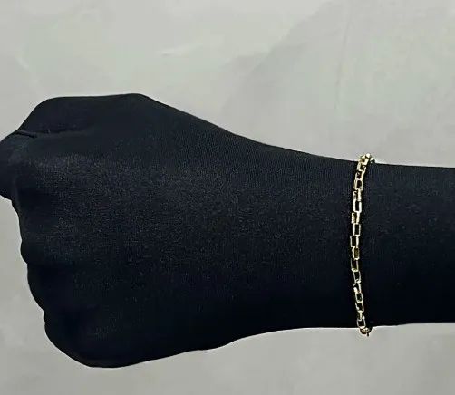 Pulseira Banhado a Ouro 24k - Foto 2