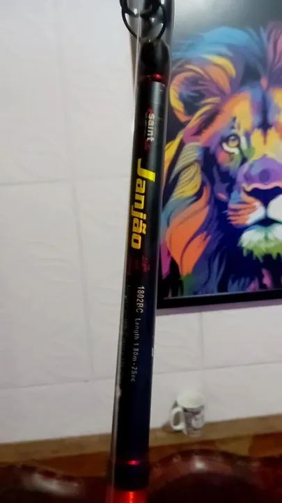 Conjunto de Vara e Carretilha de Pesca - Novo - Foto 2