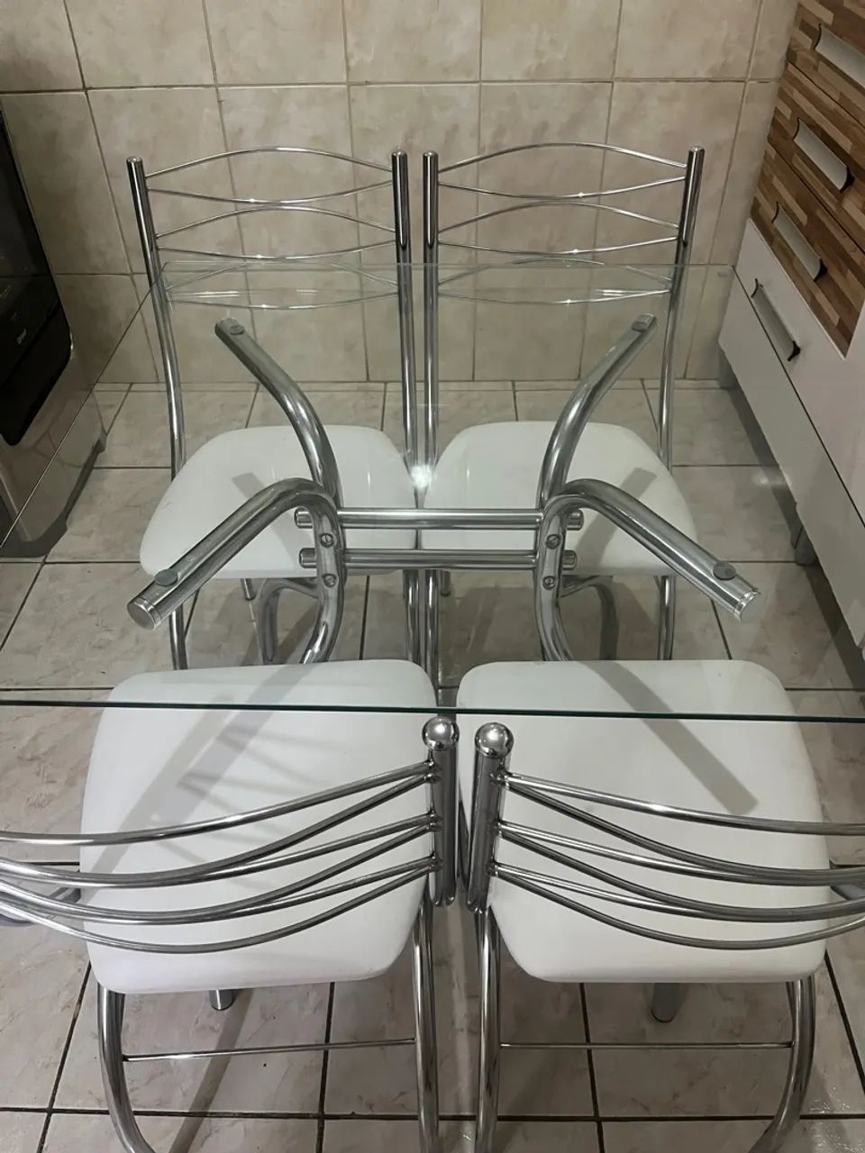 Mesa de Jantar Branca - Foto 2